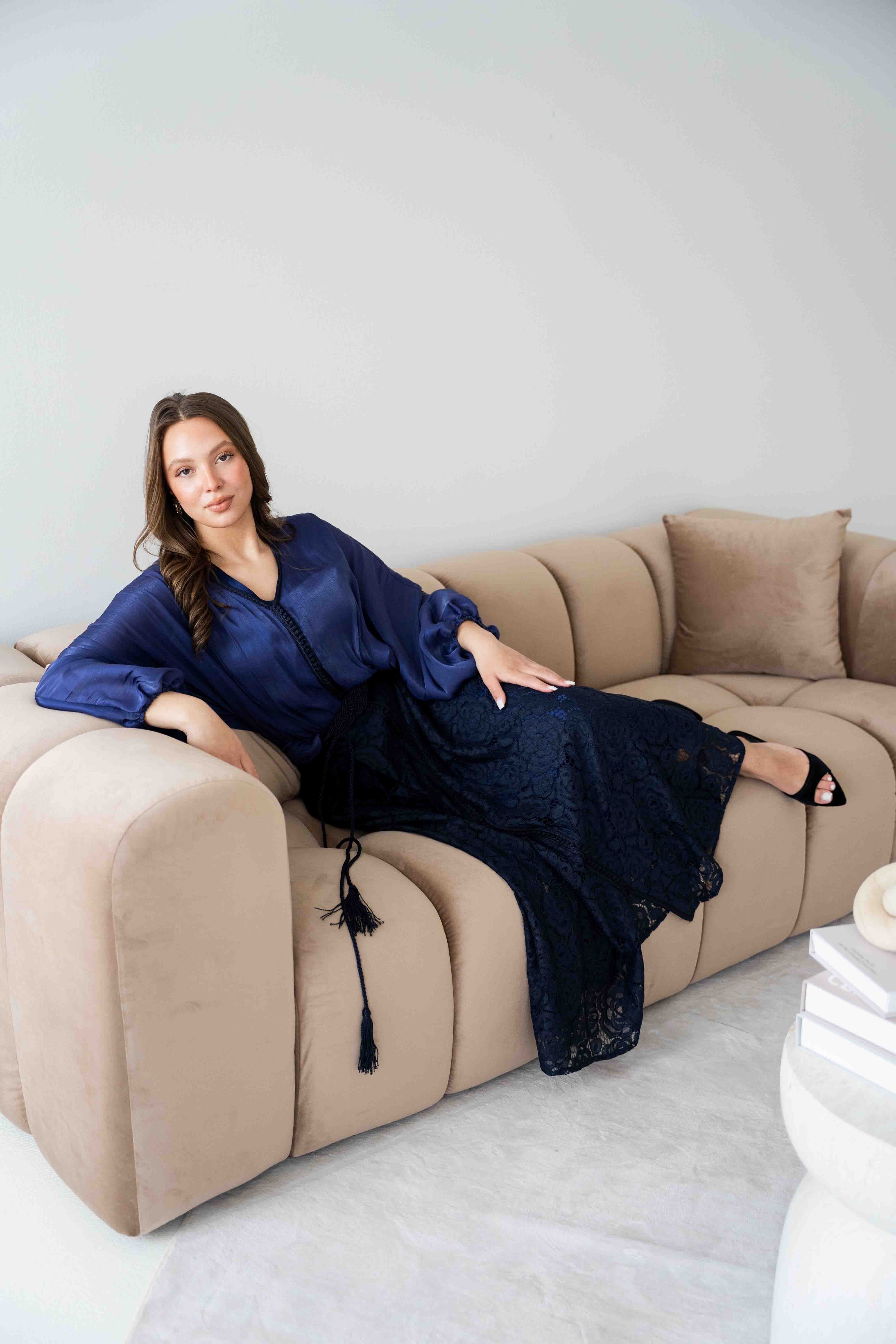 Noura Set - Midnight Blue