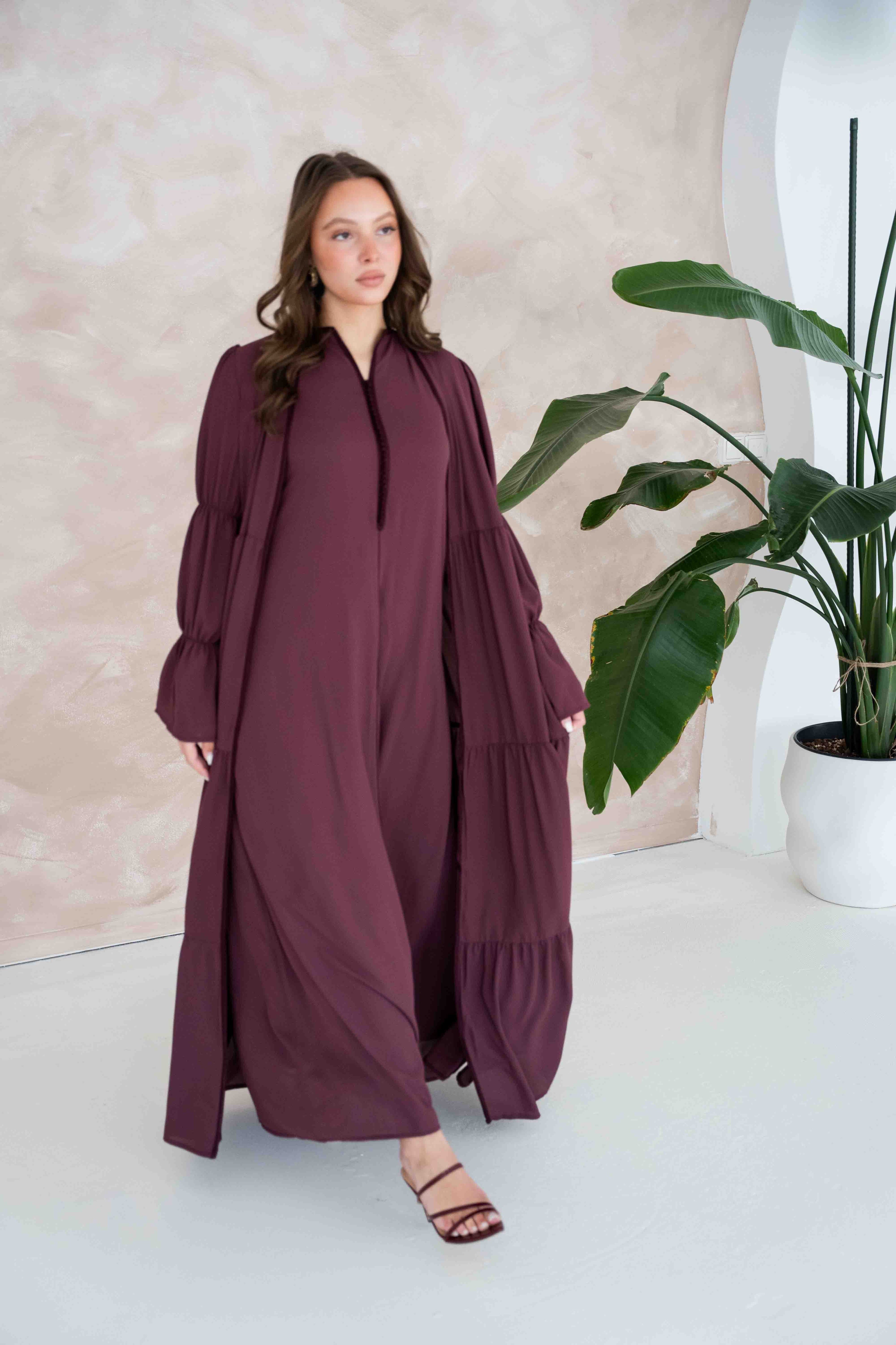 Layali Set - Burgundy