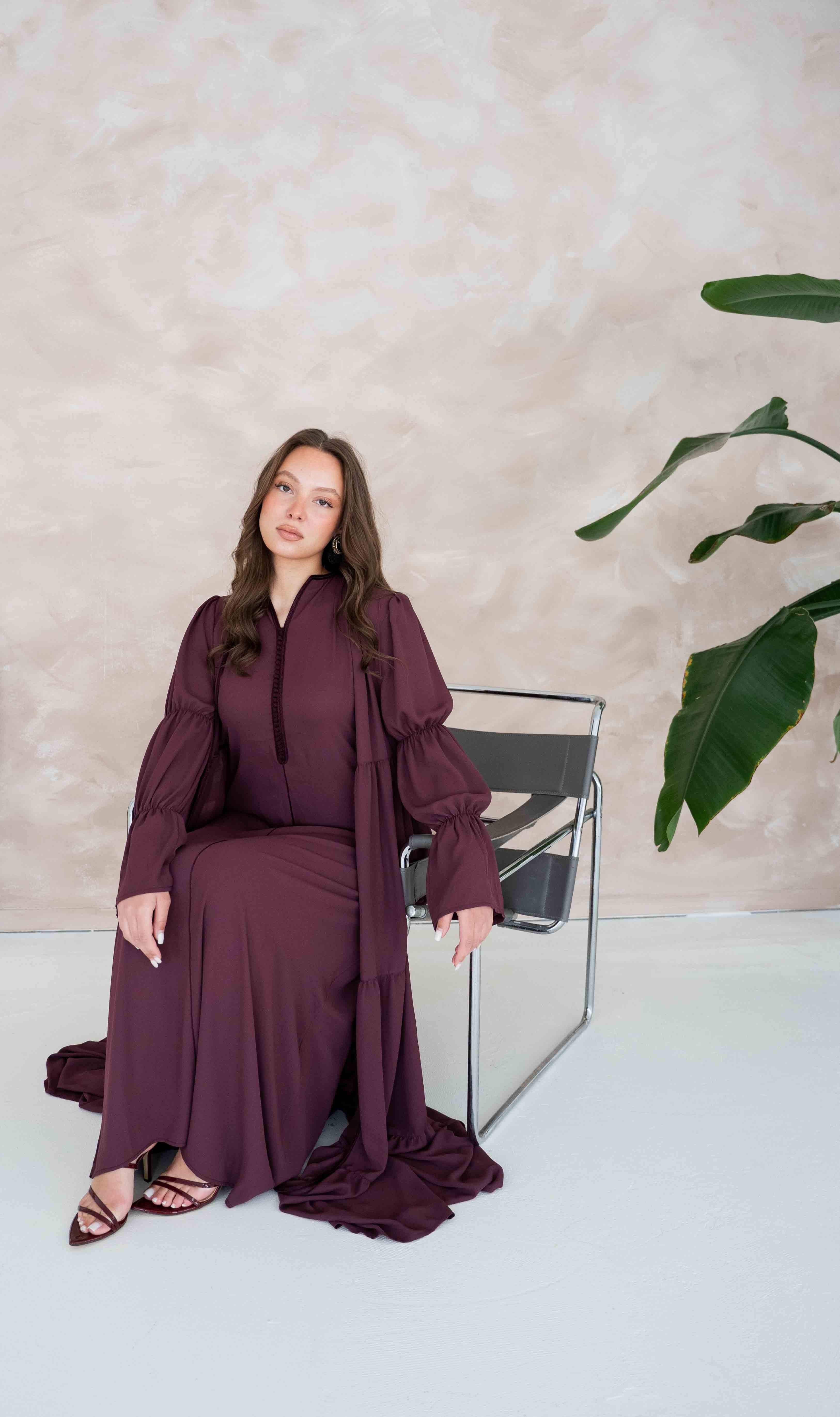 Layali Set - Burgundy