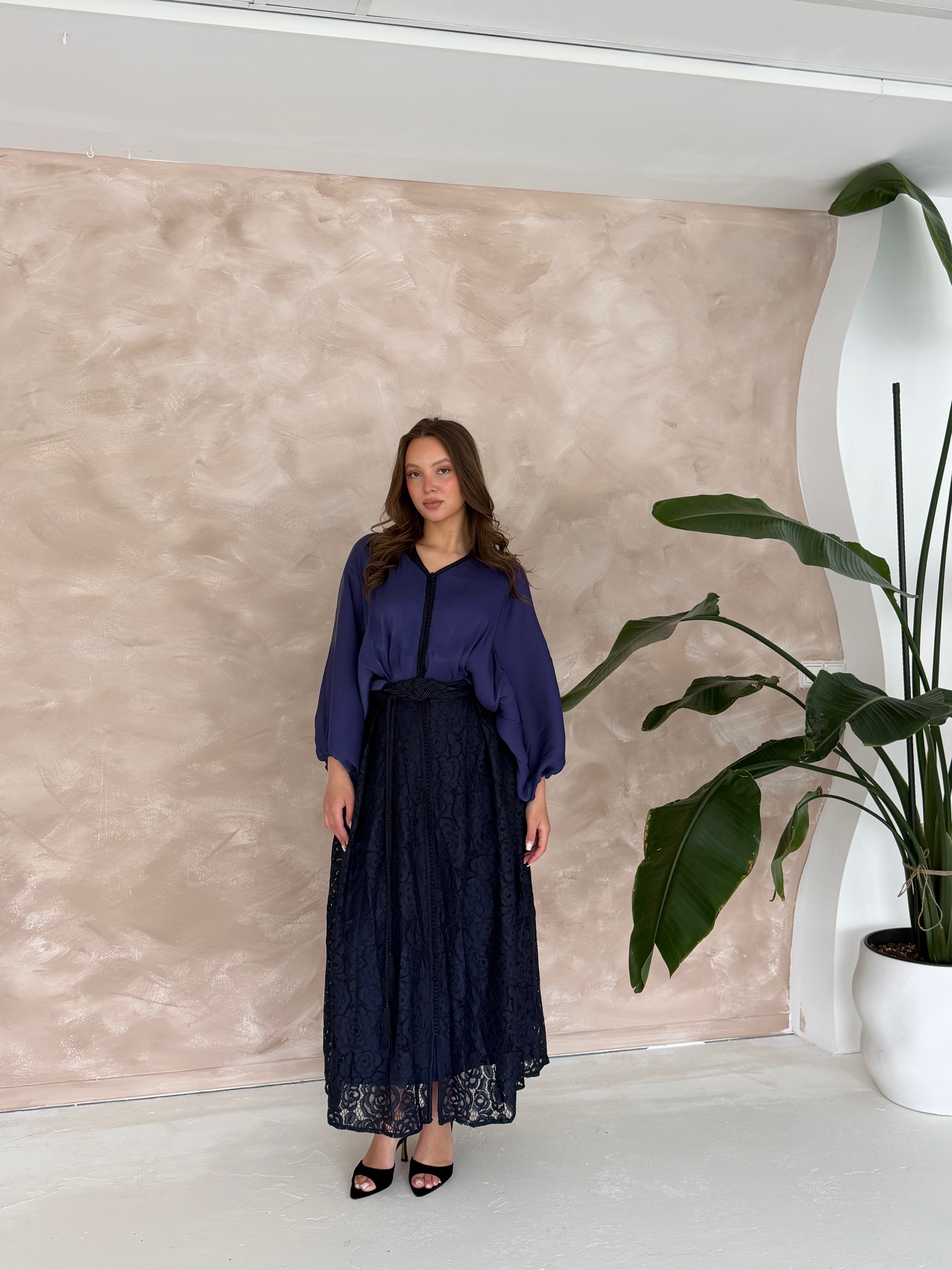 Noura Set - Midnight Blue