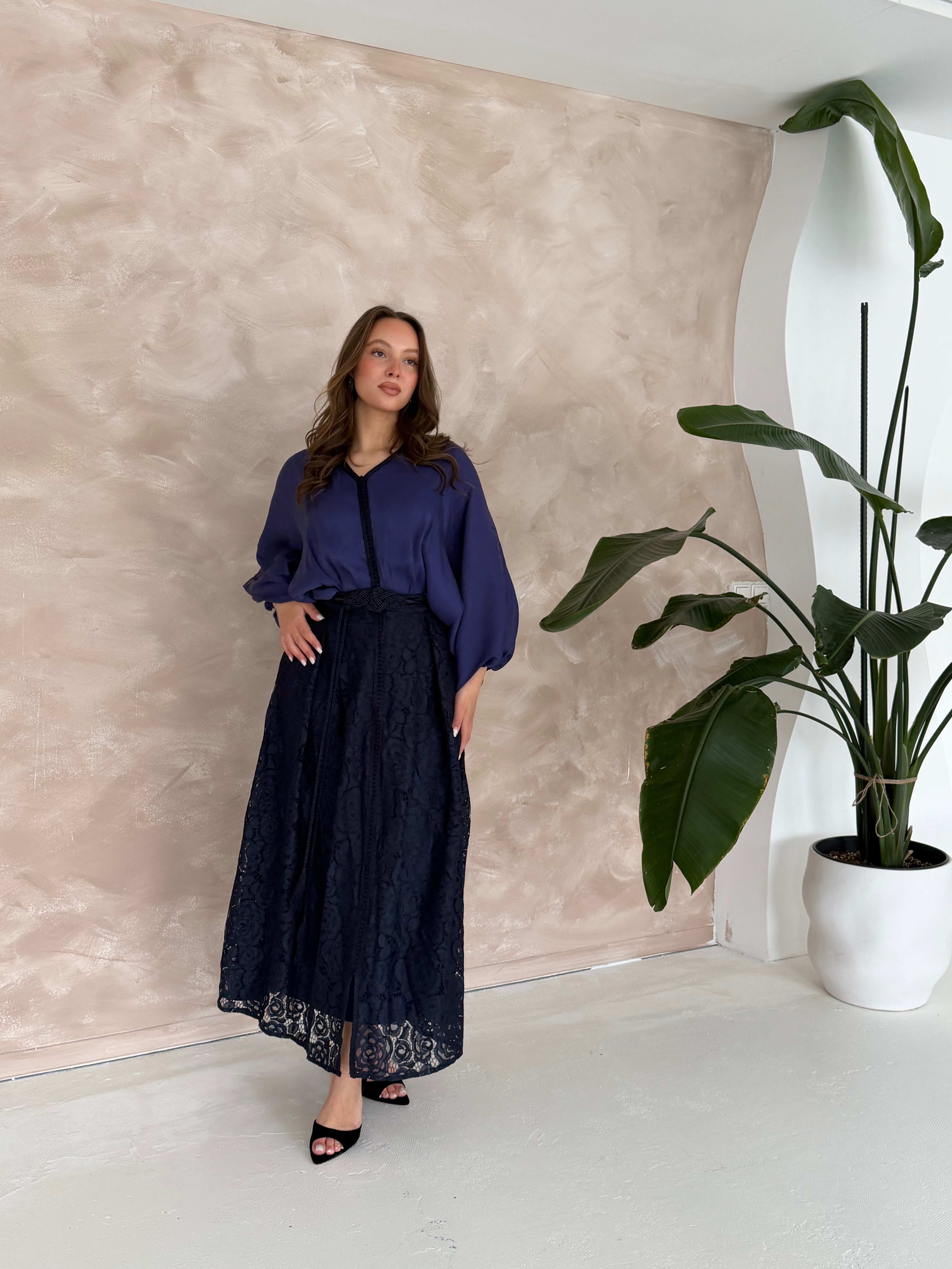 Noura Set - Midnight Blue